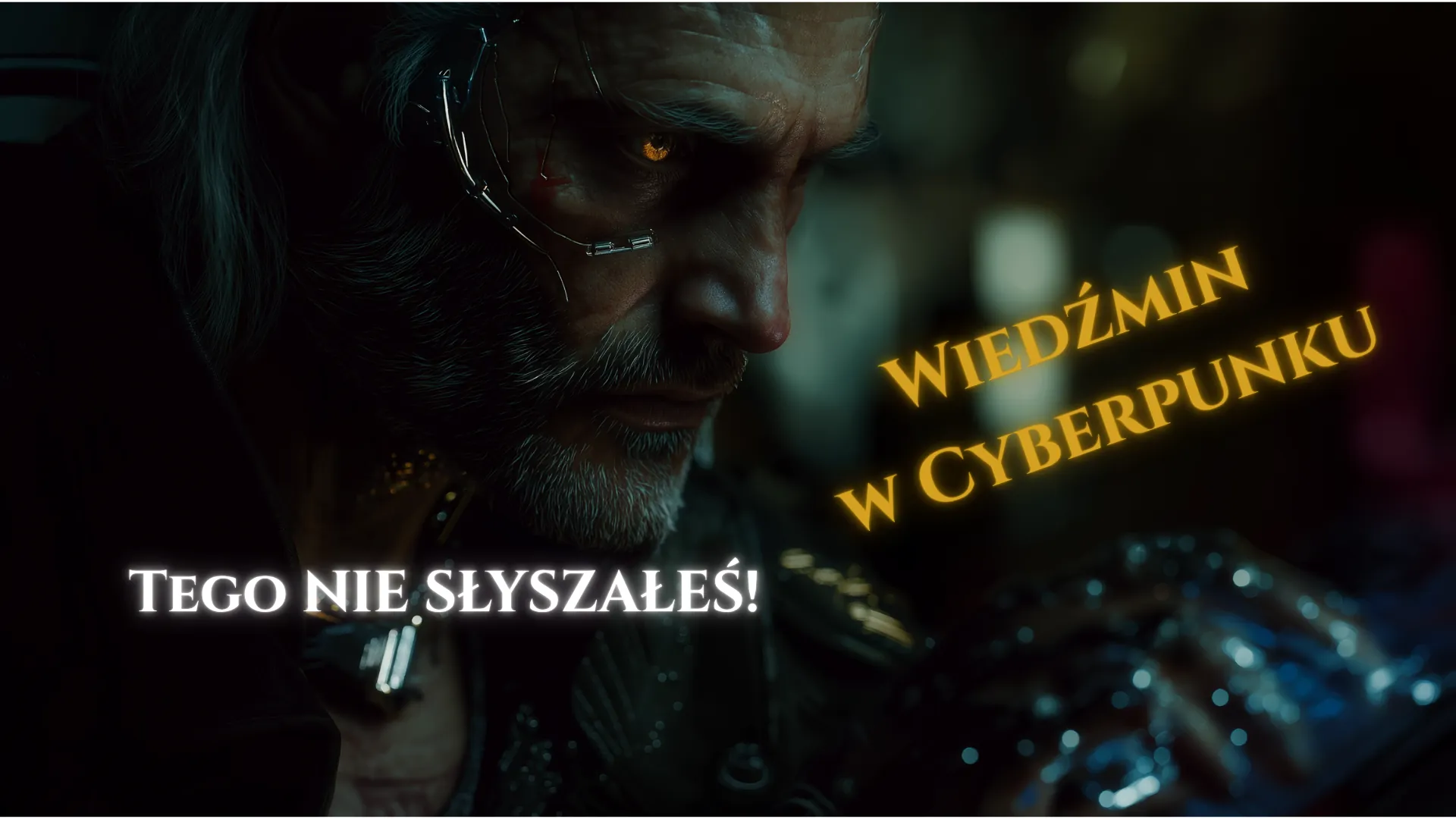 Miniatura AI Crossover: Wiedźmin w świecie Cyberpunk